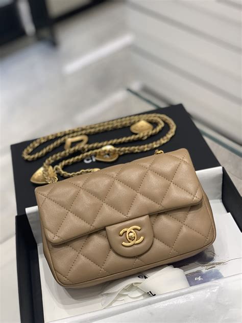 chanel mini vs medium flap|chanel mini flap sotheby's.